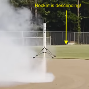 Read more about the article Amateur Solid Rocket Controlled Landing!